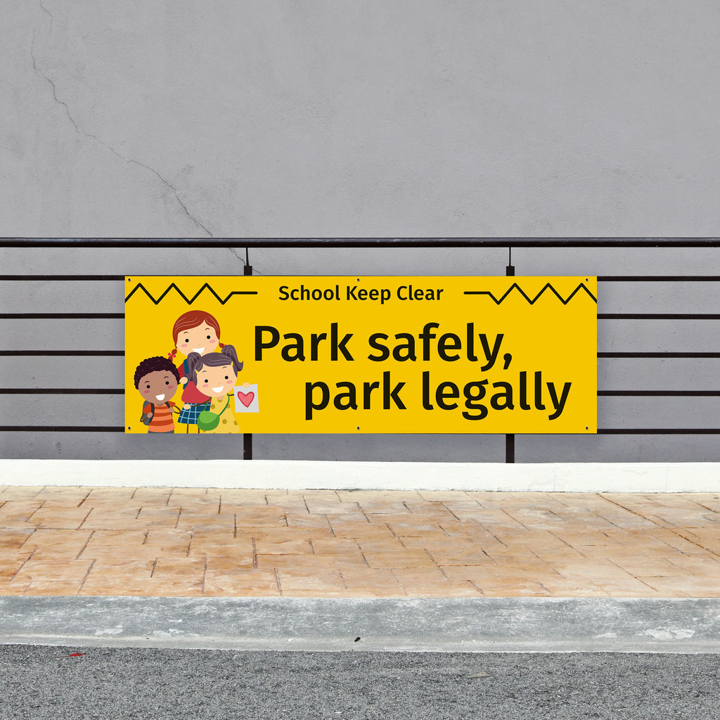Outdoor Parking Banners